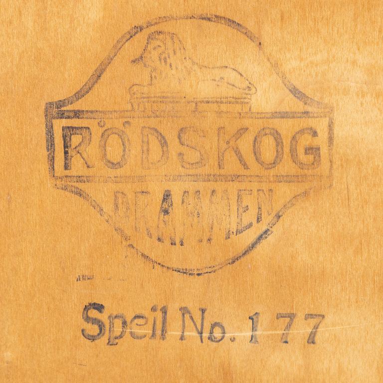 Spegel, Rödskog, Drammen, Norge, 1930/40-tal.