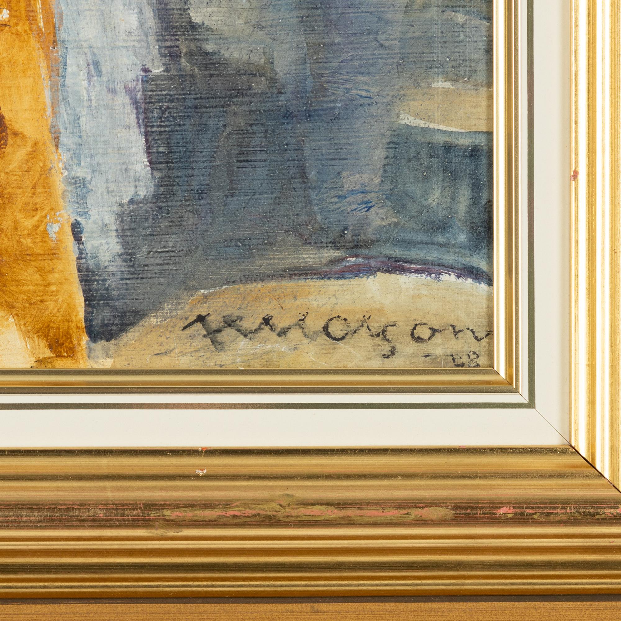 Axel Olson, Strandmotiv.