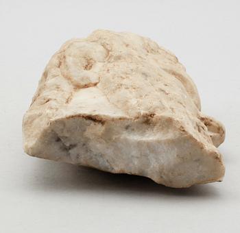 SKULPTUR, marmor, 1800-/1900-tal.