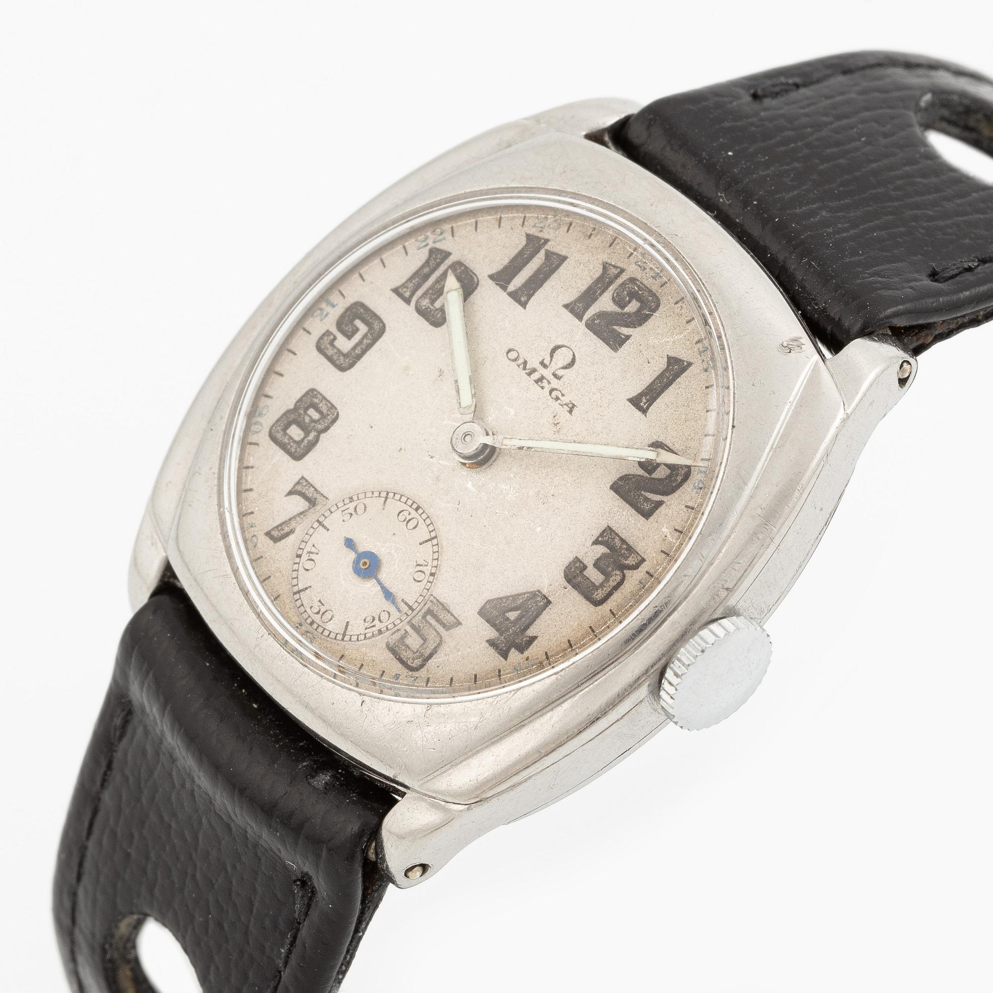 Omega, "Cushion", wristwatch, 30 mm.