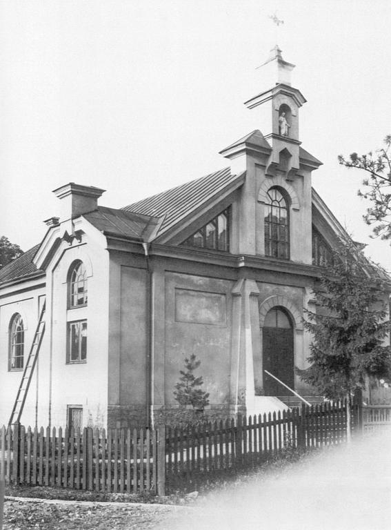 Olle Olsson-Hagalund, ”Konfirmation i Lilla Alby kyrka, Sundbyberg”.