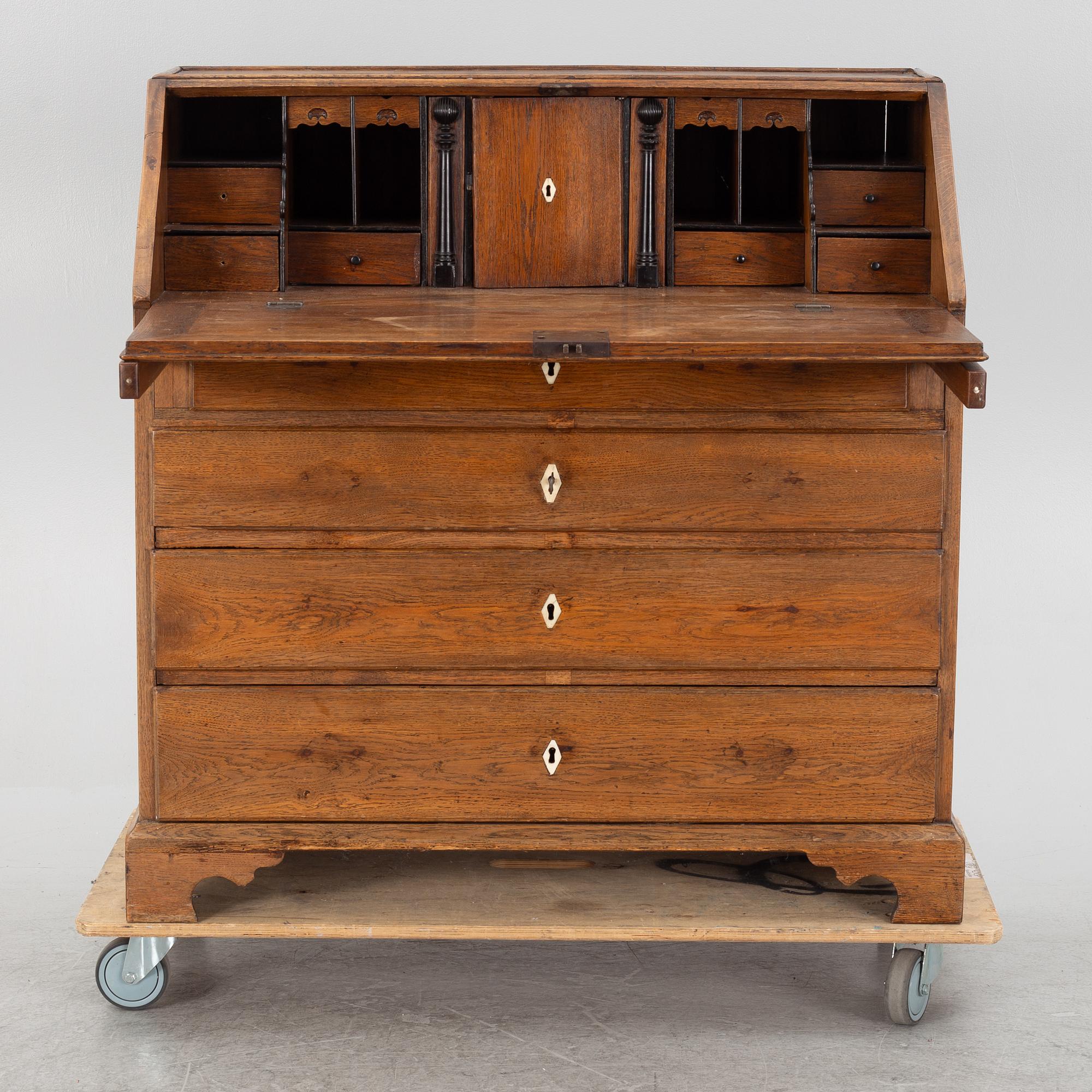 A 18th century secretaire.