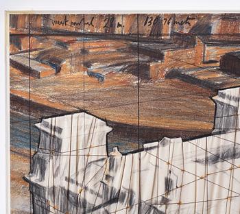 Christo & Jeanne-Claude, "Wrapped Reichstag (Project for Berlin)".