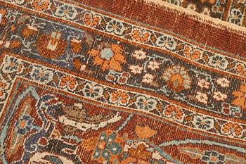 A carpet, antique Tabriz, so-called Hadjalili ca 419-394 x 323,5-308.