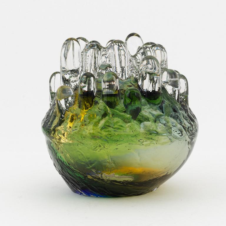 Göran Wärff, ljuslykta, glas, "Polar", Kosta Boda.