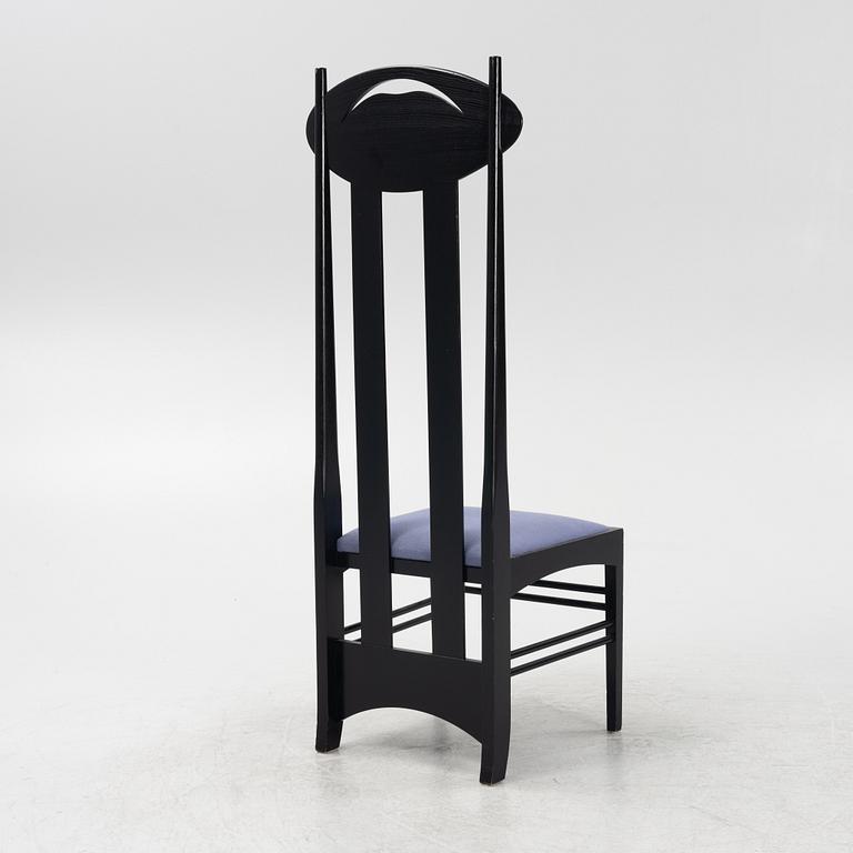 Charles Rennie Mackintosh, an 'Argyle' chair, Cassina.