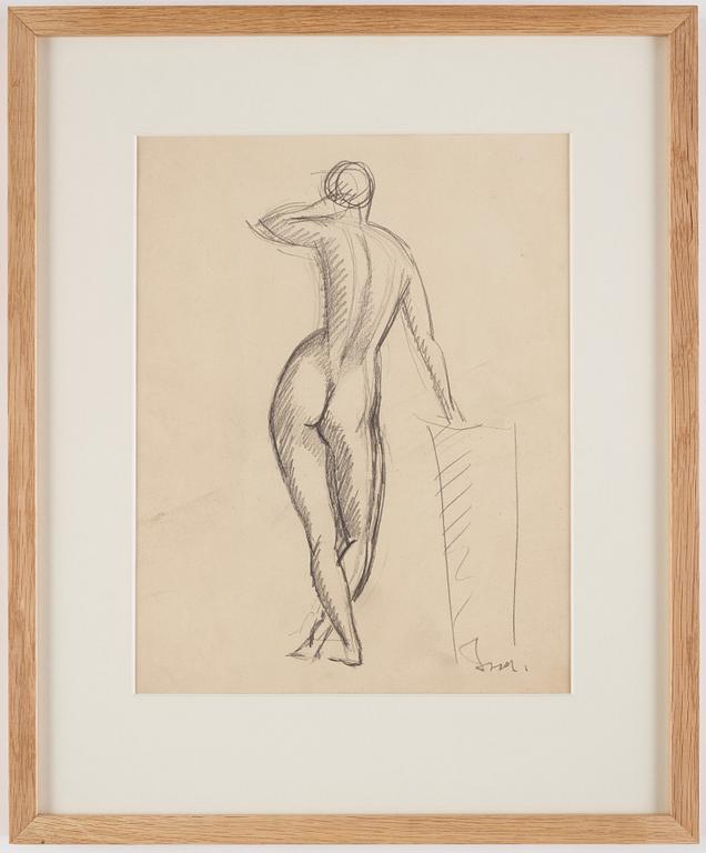 Isaac Grünewald, Stående modell.