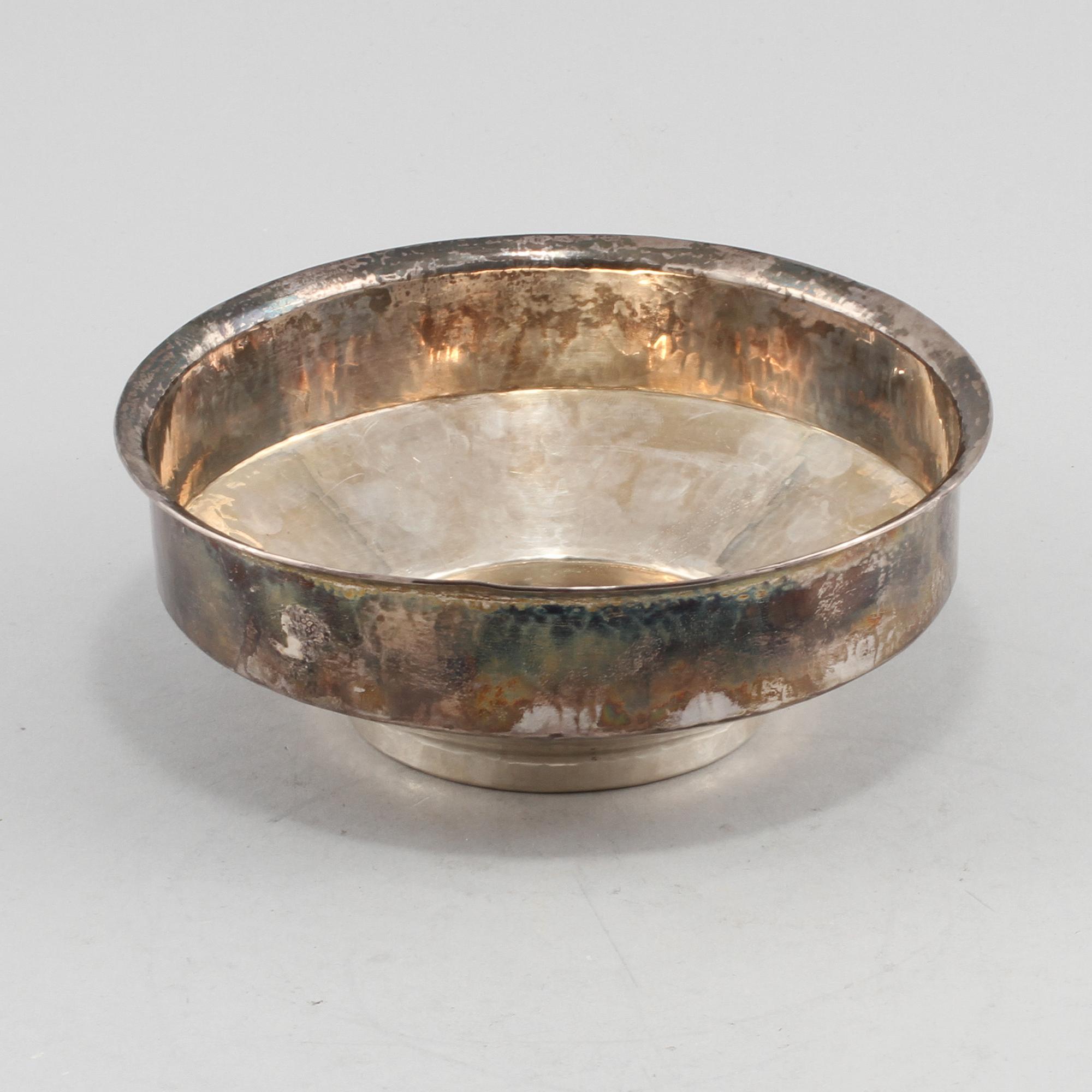 SKÅL, silver, Giertta, Stockholm, 1976. Vikt 320 g.