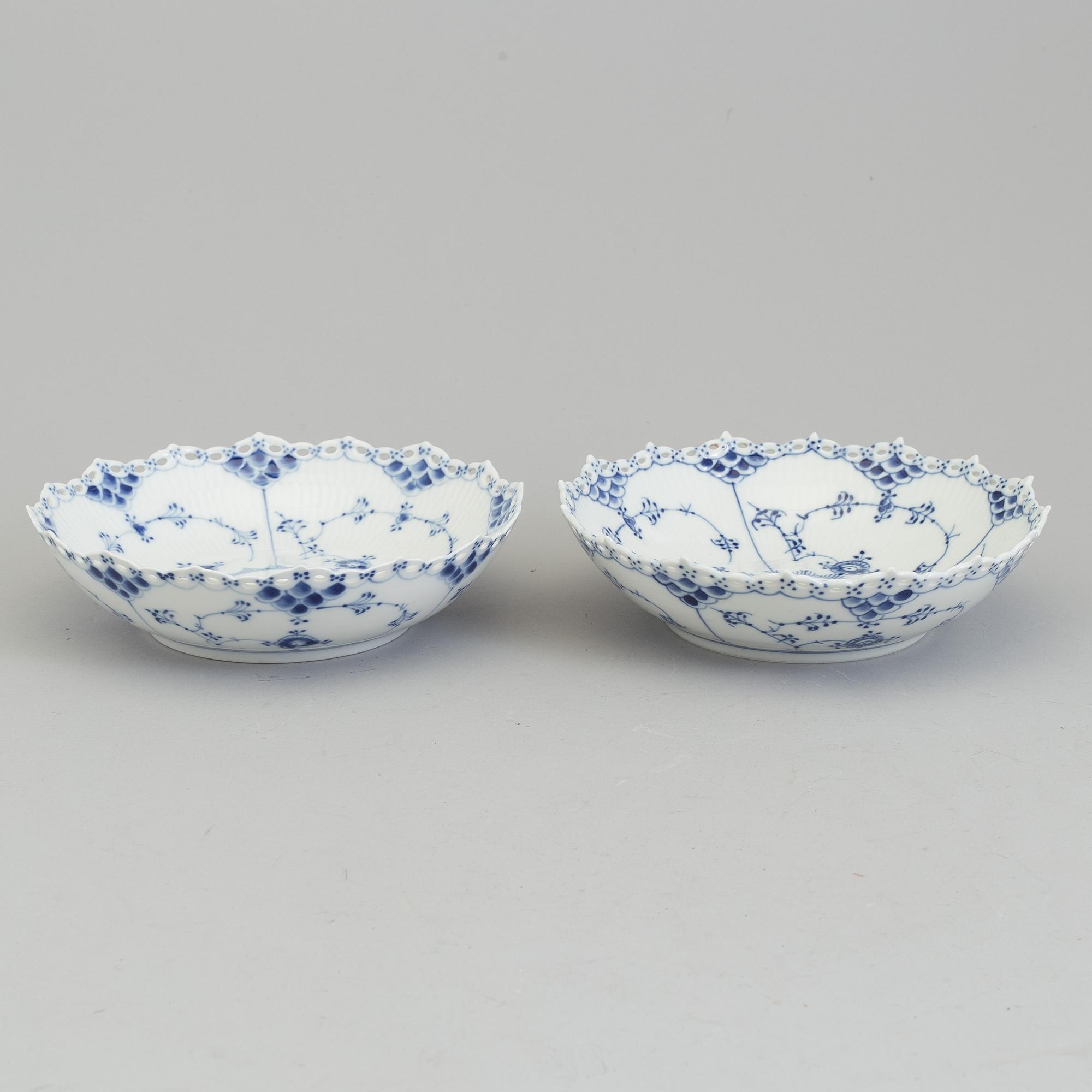 SERVISPORSLIN, sex delar, Royal Copenhagen.