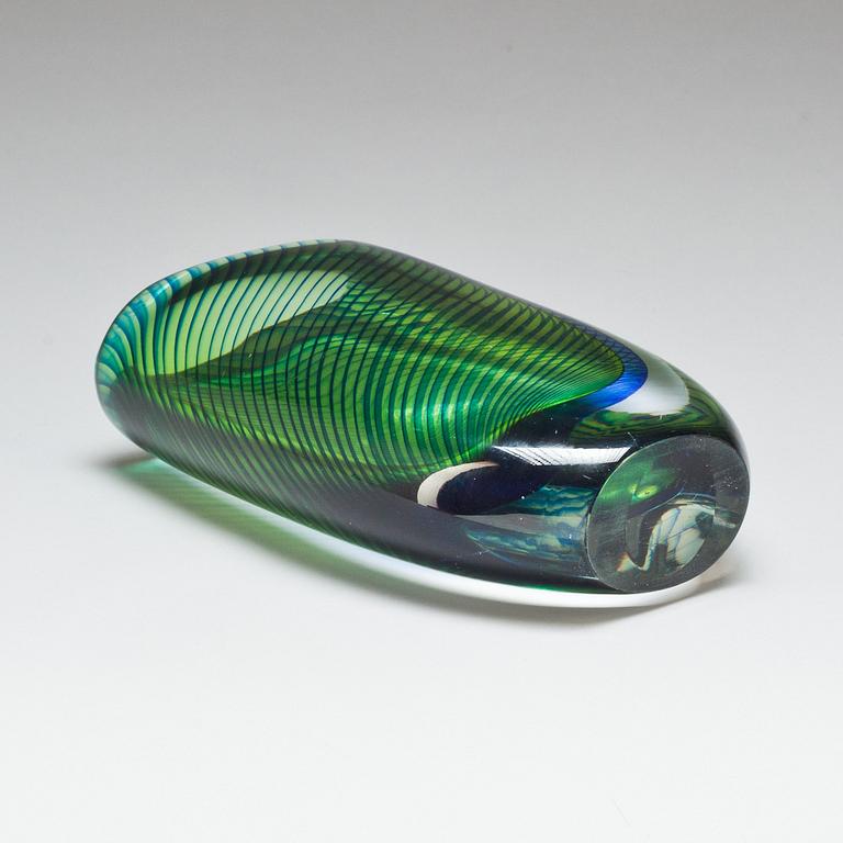 VAS, glas, Vicke Lindstrand, Kosta, signerad LH 1589.
