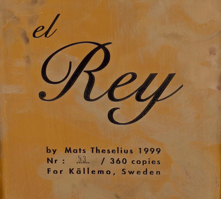 MATS THESELIUS
Fåtölj, "El Rey", för Källemo AB, Värnamo 1999.