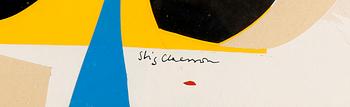 STIG CLAESSON (SLAS), collage, signerad.