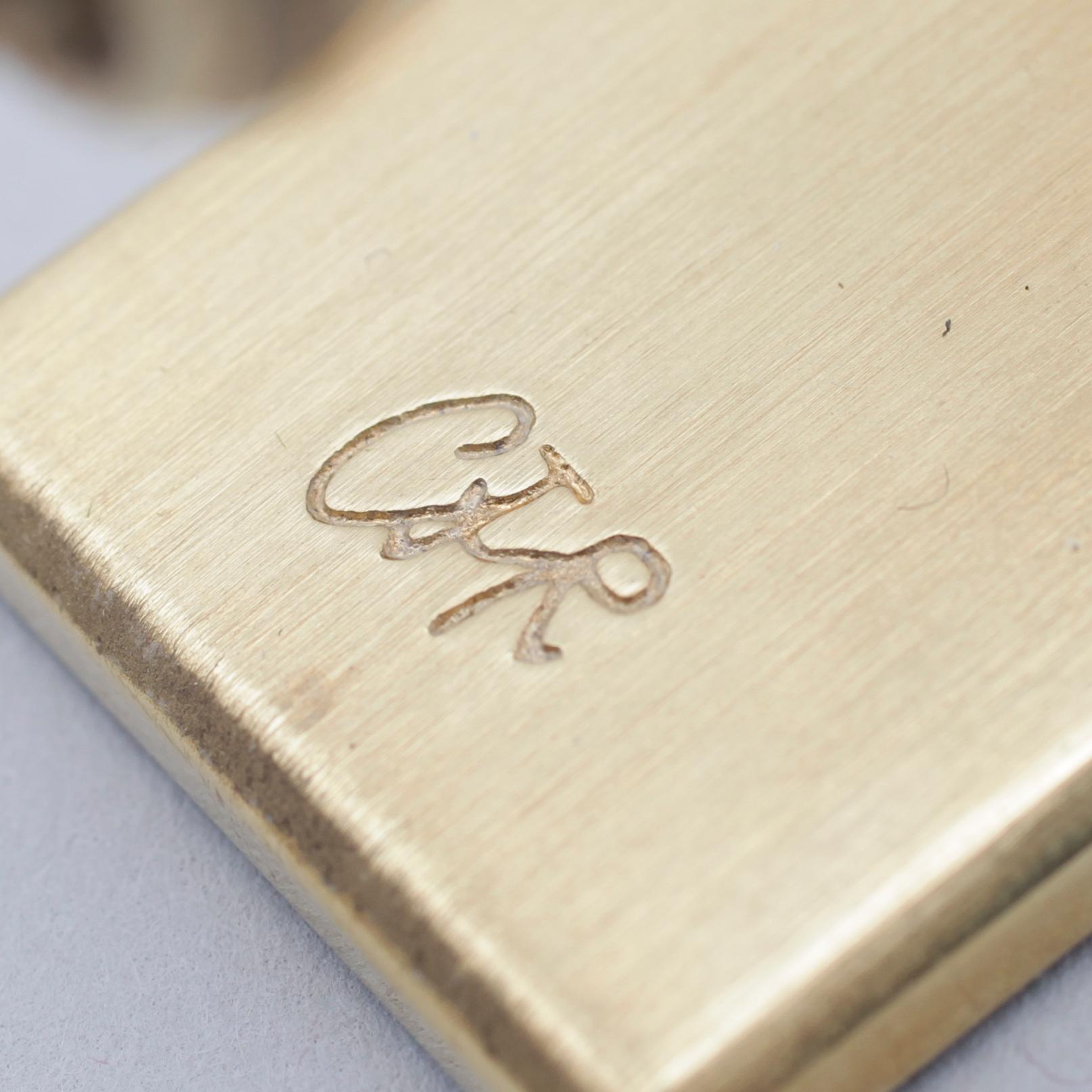 CARL FREDRIK REUTERSWÄRD, skulptur, "Non violence", monogramsignerad CFR, för Skultuna.