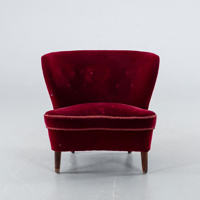 GÖSTA JONSSON, fåtölj, Jönköping, 1940-tal.