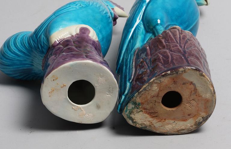 FIGURINER, 2 st, porslin, Kina.