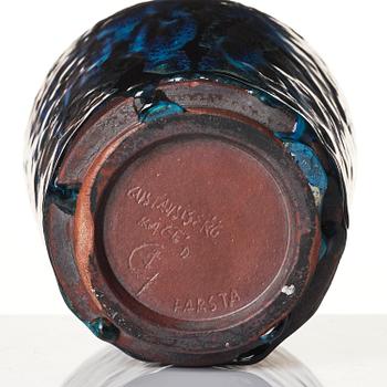 Wilhelm Kåge, a Farsta stoneware vase, Gustavsberg 1934.