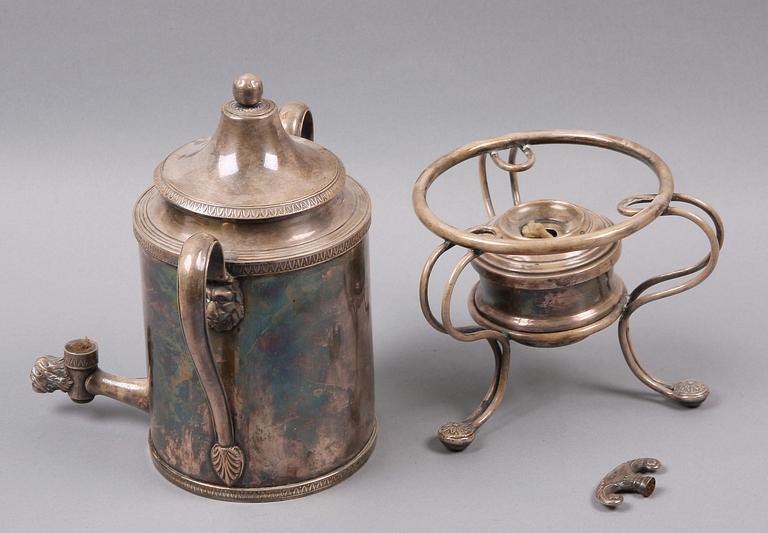TEKÖK, nysilver, empire, Ryssland, tidigt 1800-tal.