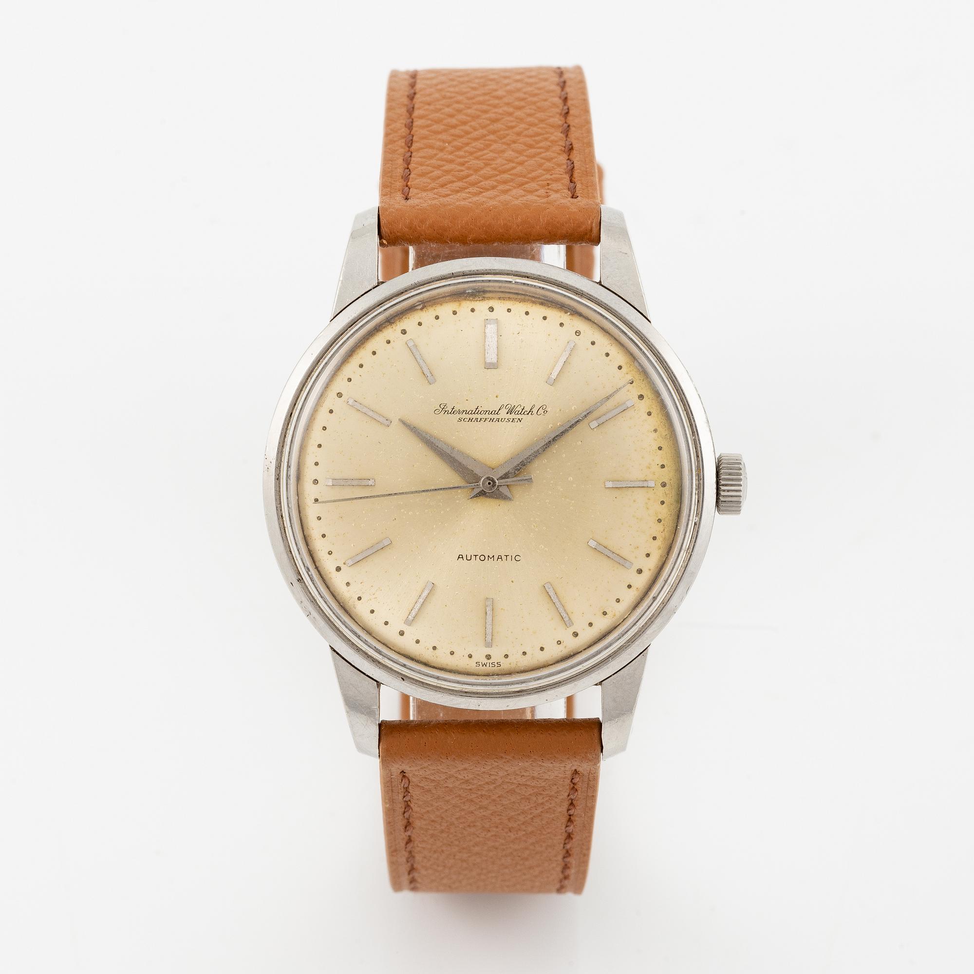International Watch Co Schaffhausen (IWC), armbandsur, 37 mm.