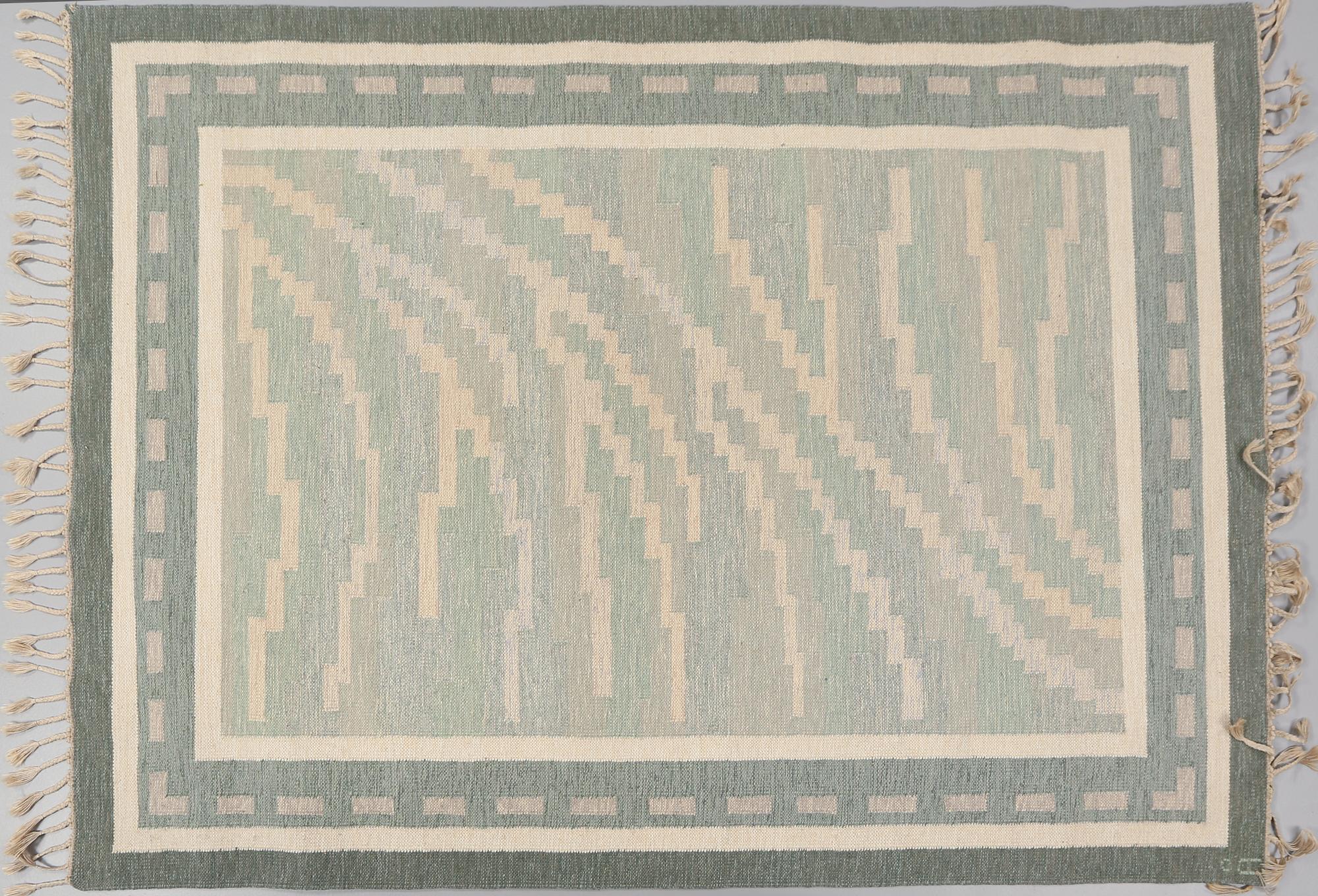 MATTA, rölakan, monogramsignerad Å (Anna Johanna Ångström), 1900-talets andra hälft, 230 x 168 cm.