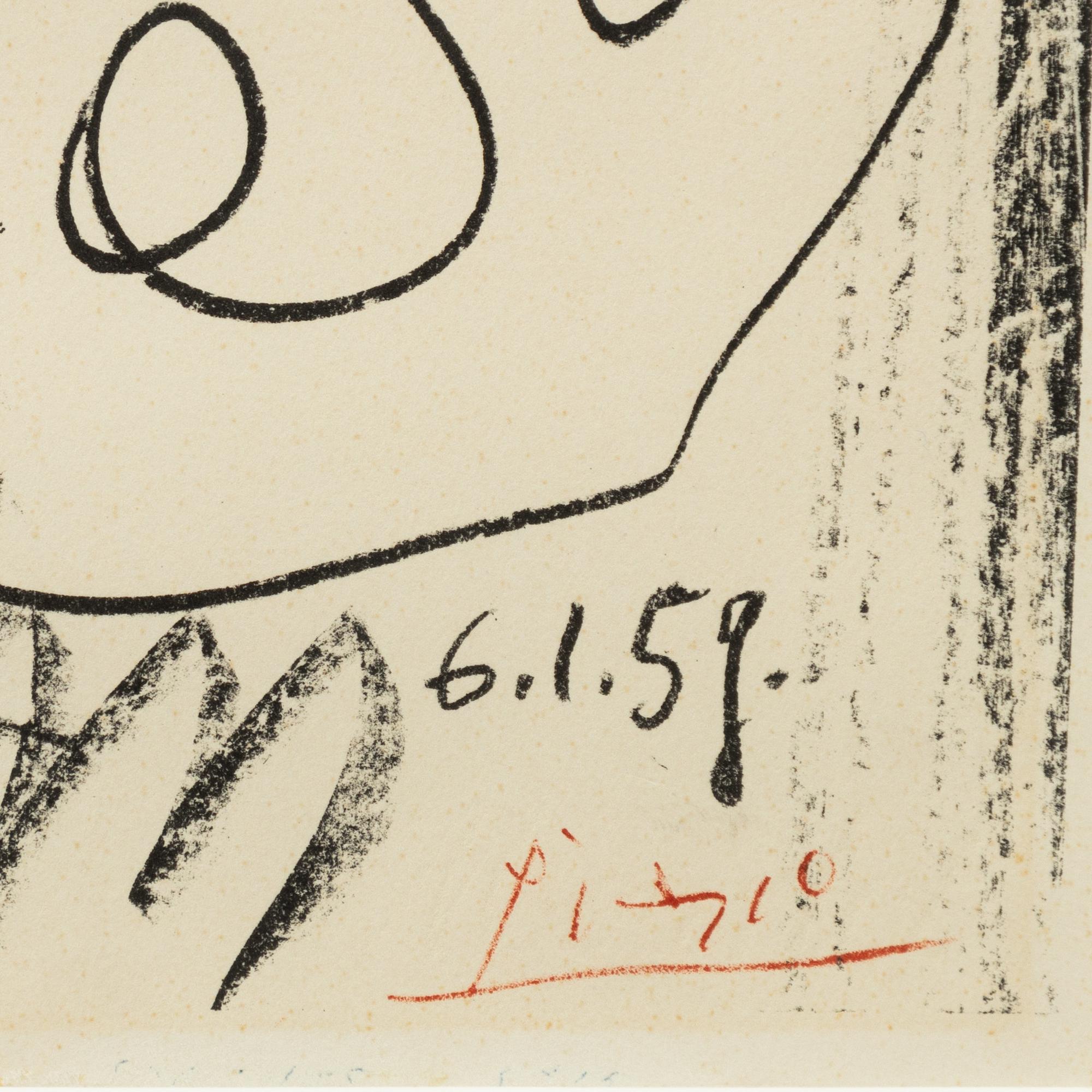 Pablo, After Picasso, "Le vieux Roi".