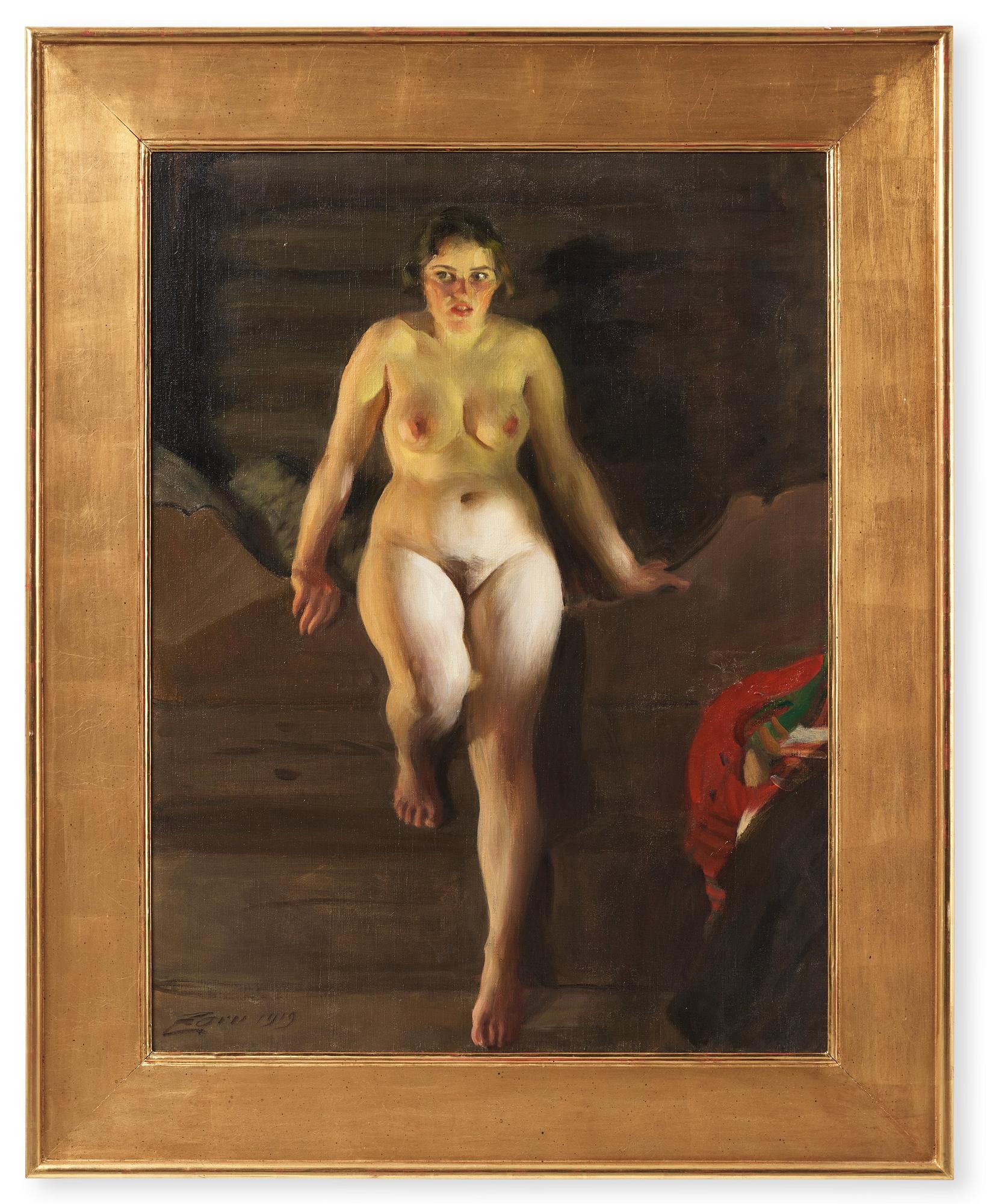 Anders Zorn, "Loftsängen".