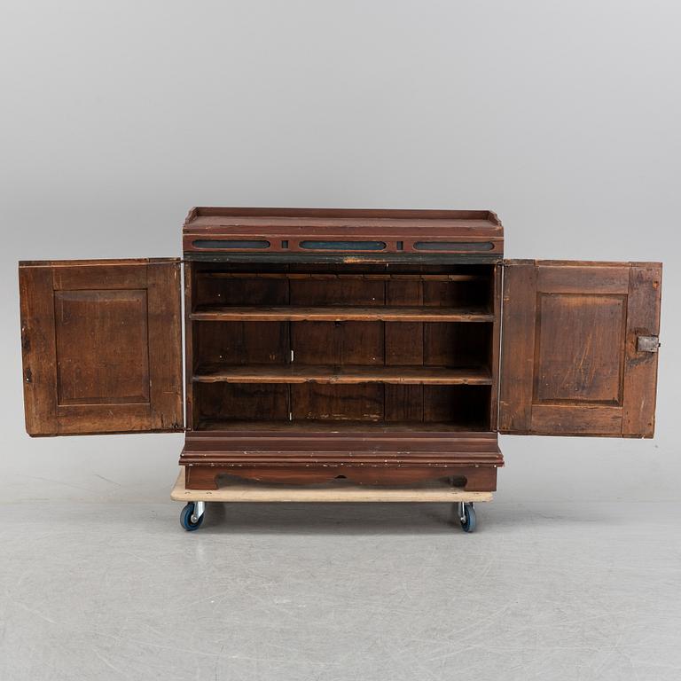 A Swedish painted cabinet, second half of the 18th century.