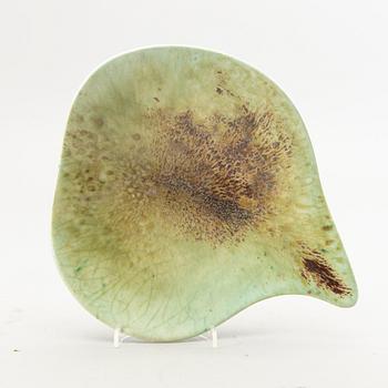 Hans Hedberg, a faience dish, Biot, France.