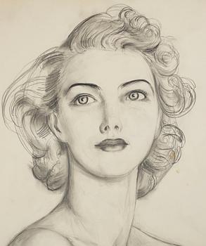 NILS VON DARDEL, pencil on paper, signed Dardel and dated 1938.