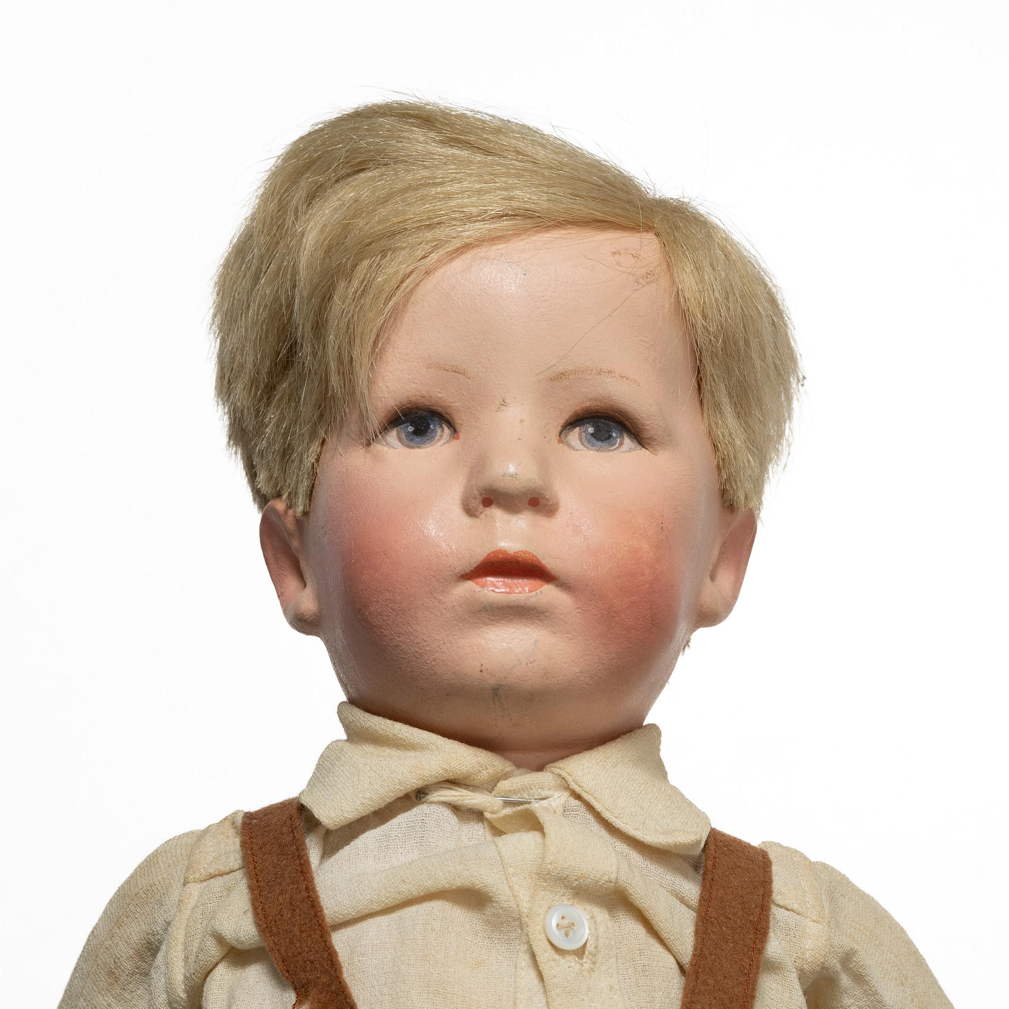 Käthe Kruse, boy doll, Germany, 1930s.