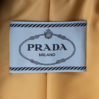 Prada, a nylon coat, size 38.