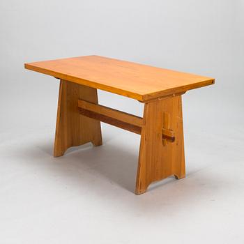 Göran Malmvall, a pine table, Svensk Fur, mid-20th century.