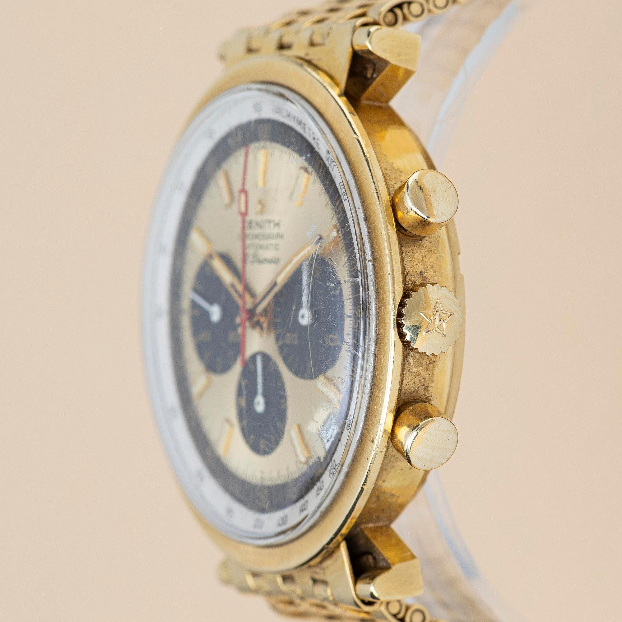 Zenith, El Primero, "NSA Bracelet", ca 1970.