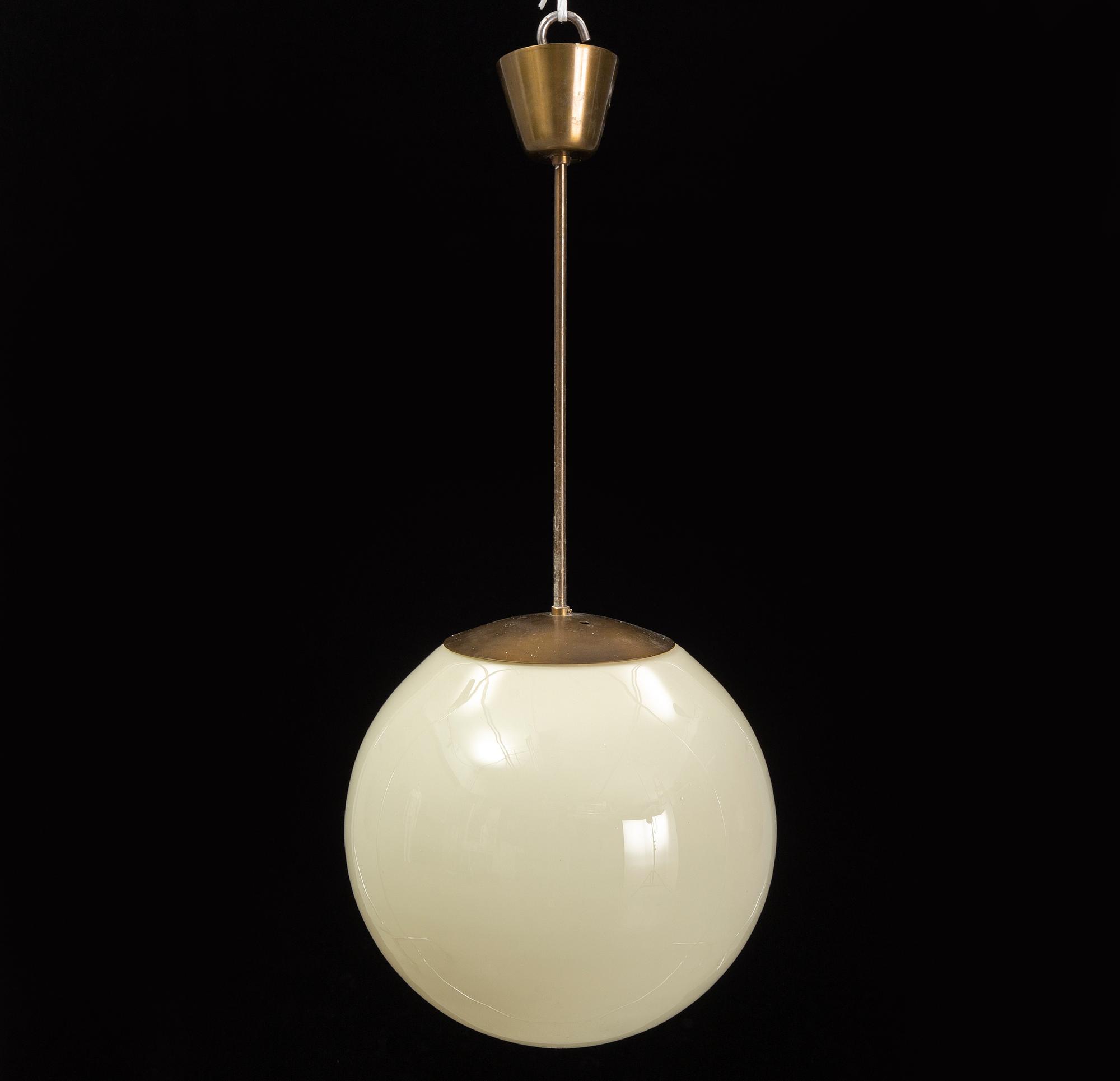 A mid-20th century ceiling light.