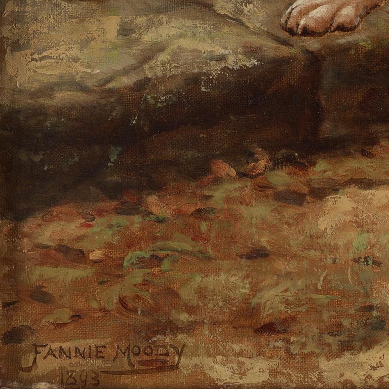 Fannie Moody, The terrier and the cat.