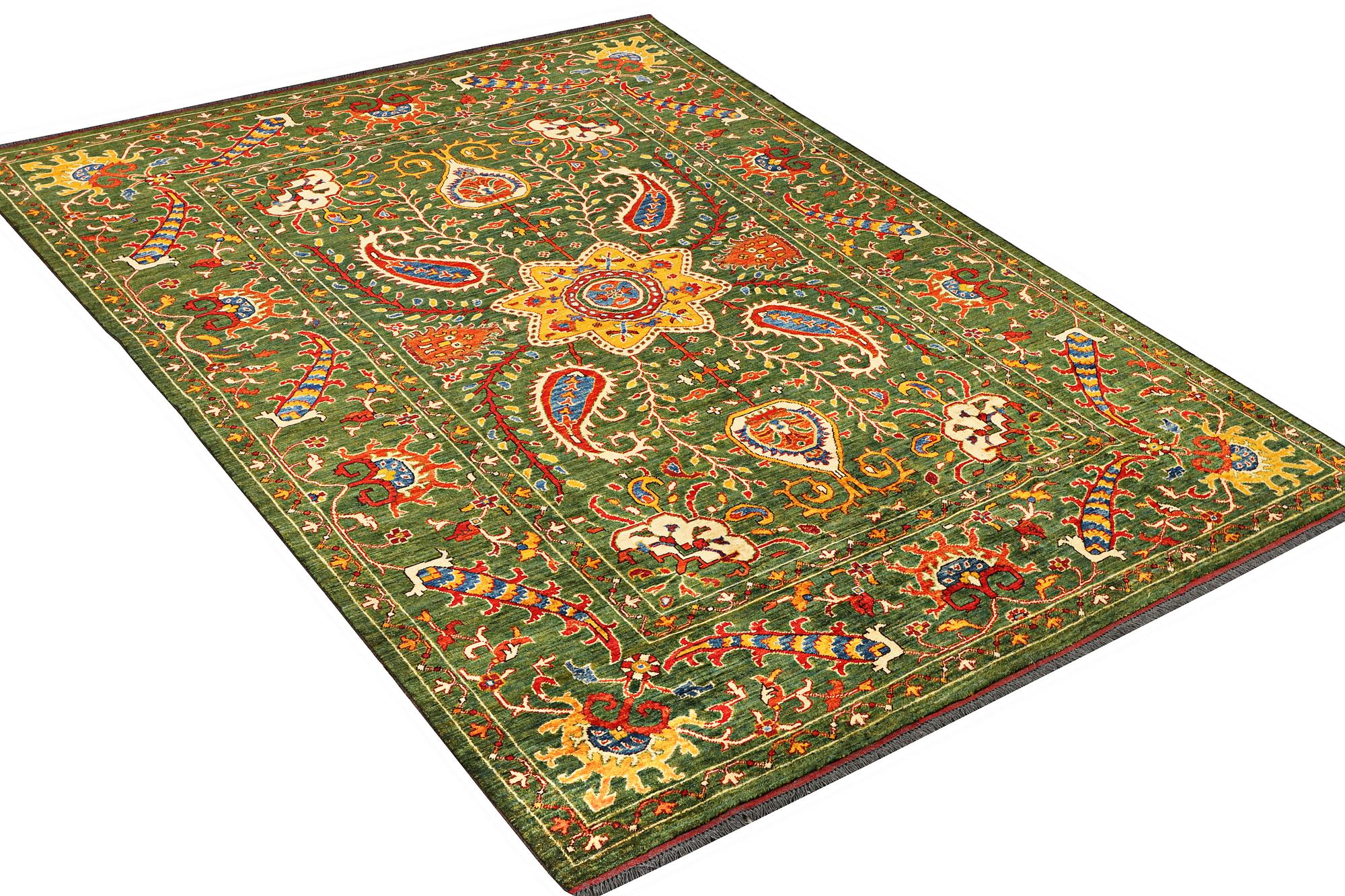 A Kazak carpet, c. 304 x 205 cm.