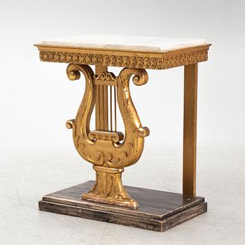 Console table, Empire style, first half of the 20th century.