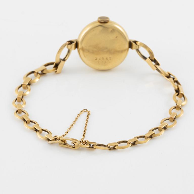 Rolex, armbandsur, 18K guld, 19 mm.