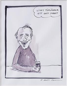 Göran Larsson, 6 st serieteckningar.