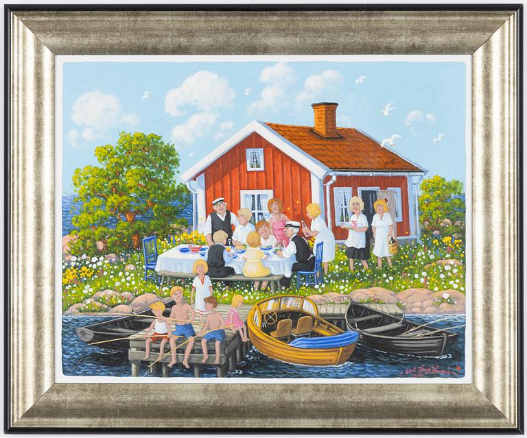 Bert Håge Häverö, "Frukost på kalles holme".