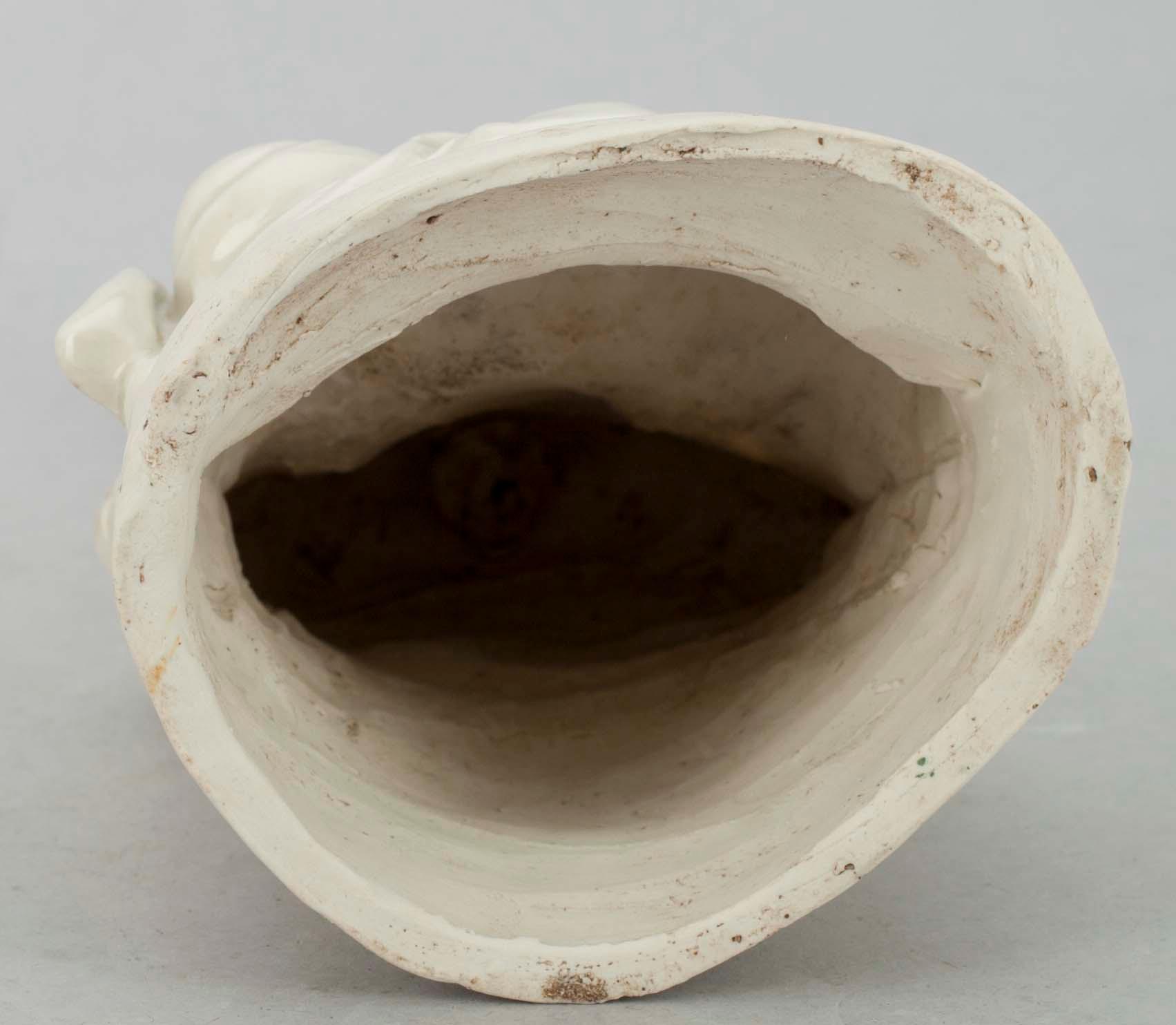 SKULPTUR, blanc de chine, Kina, Qingdynastin 1800-talets slut.