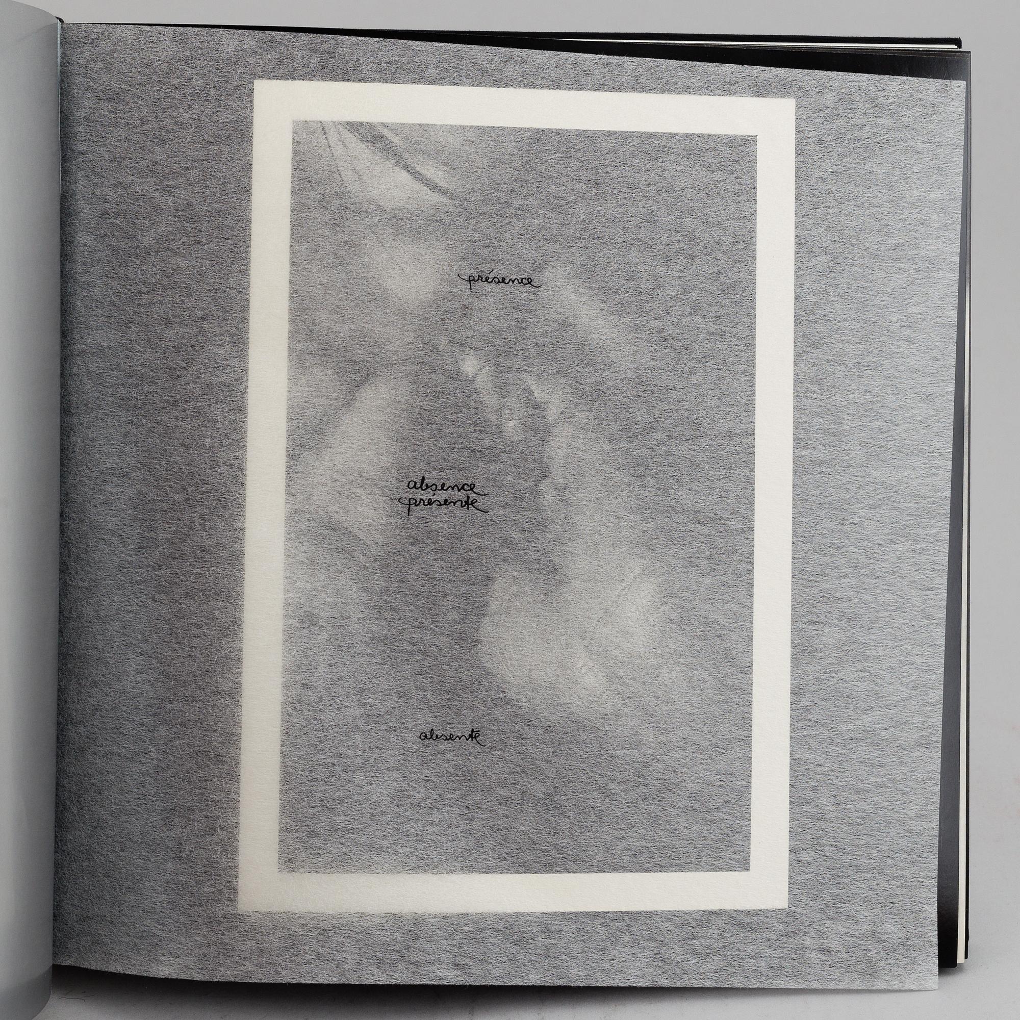 Eva Klasson, photo book,  'Le troisième angle' 1976.