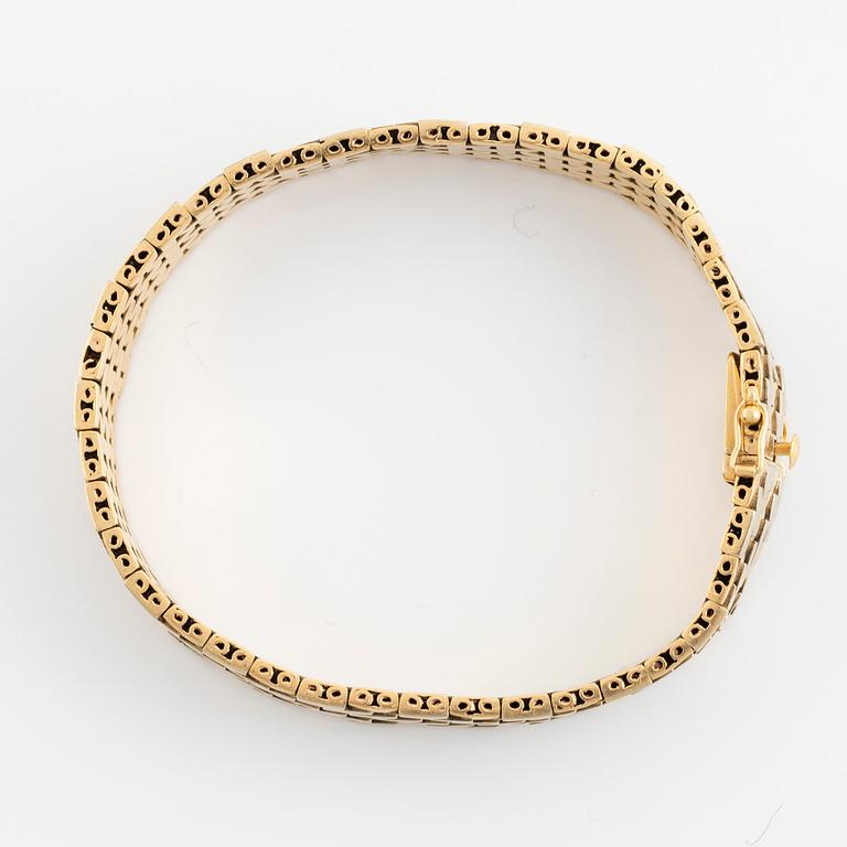 18K gold bracelet, Portugal.