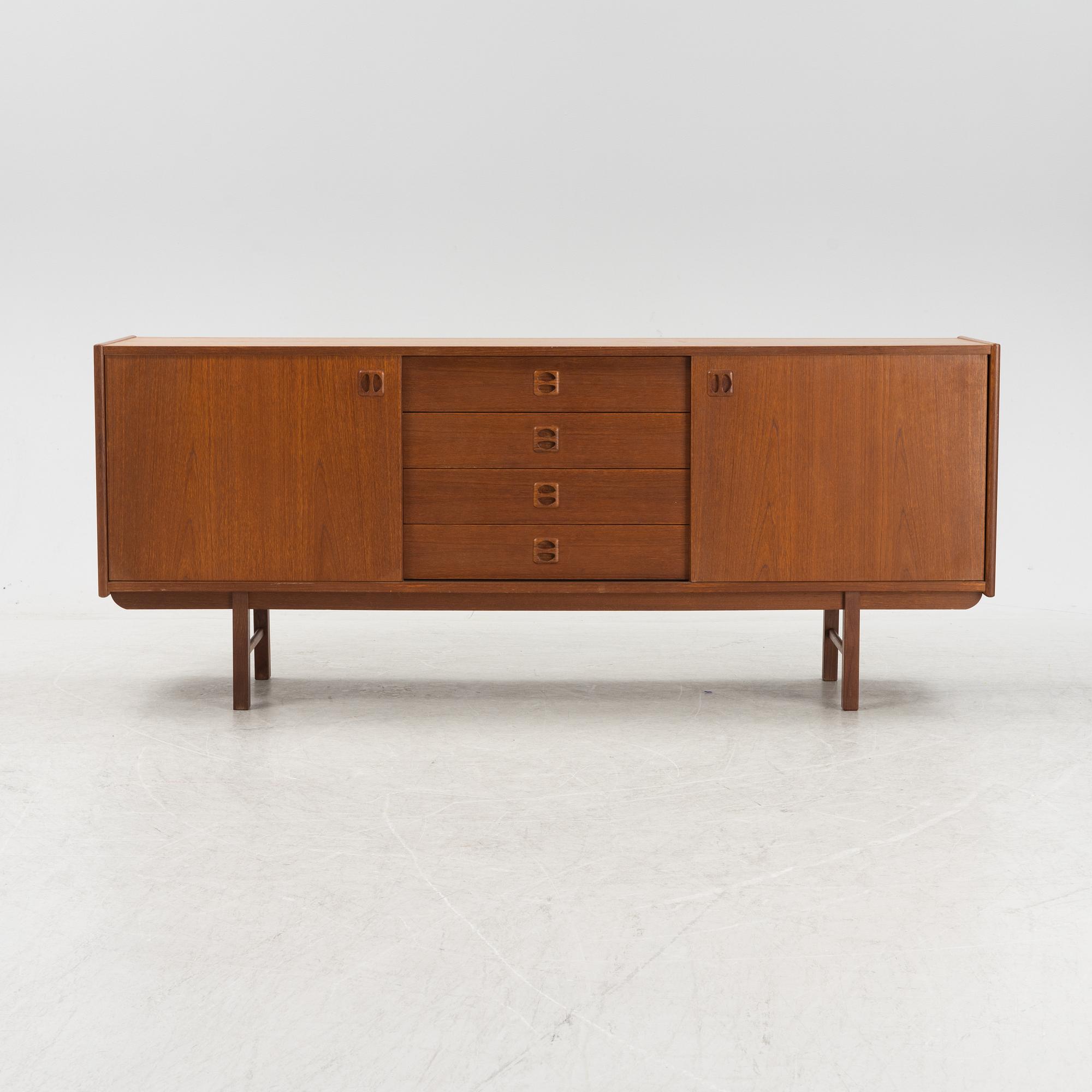 A teak veneered 'Korsör' sideboard from IKEA, 1960's.