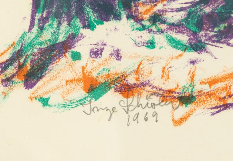 Inge Schiöler, Autumn trees.