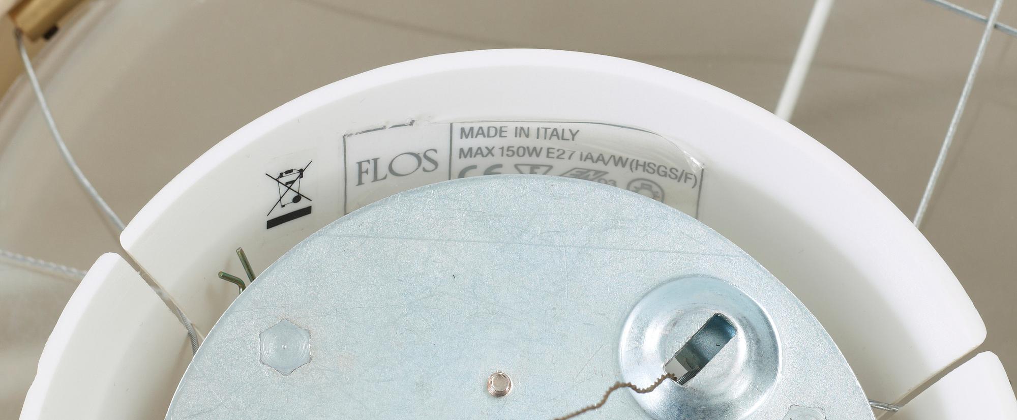 TAKLAMPA, "FLOS-Romeo Soft S2". Design Philippe Starck, 1996.