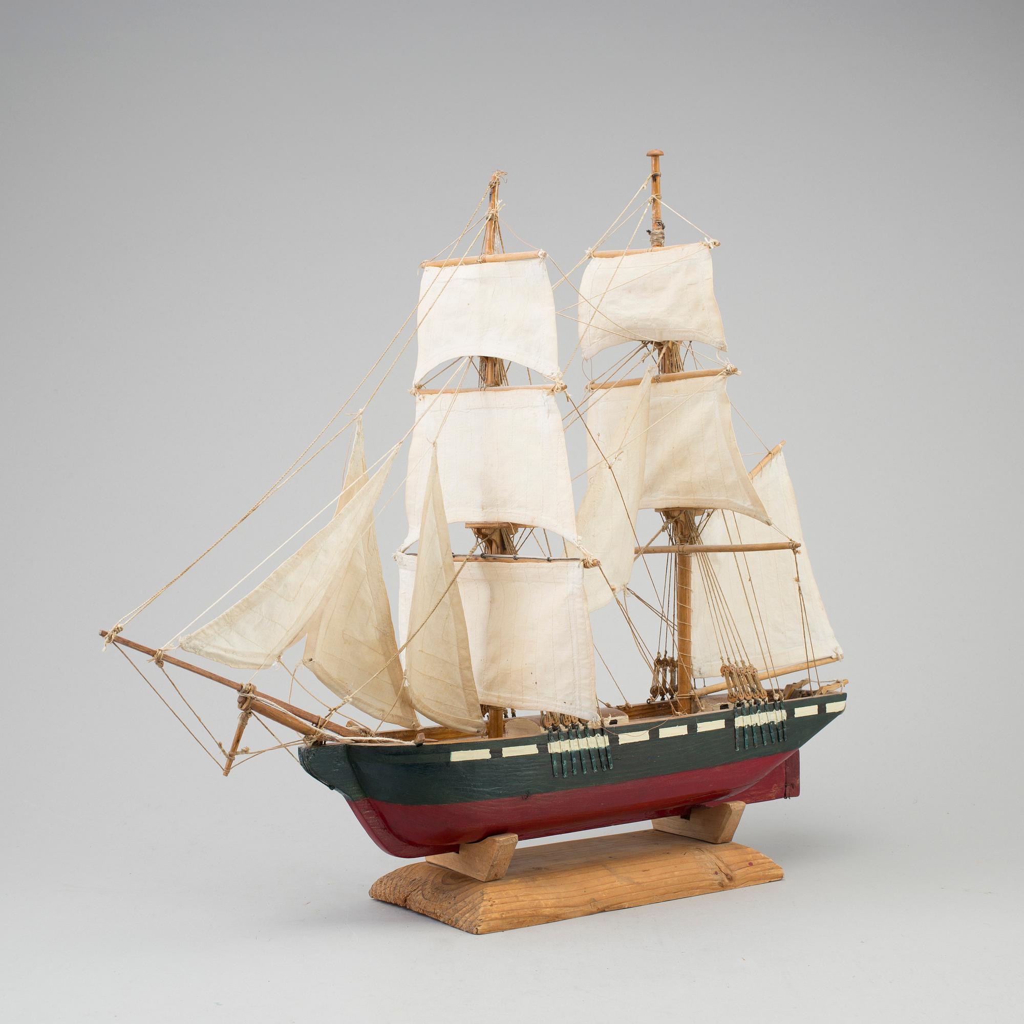 A ship model, first half of the 20th century.