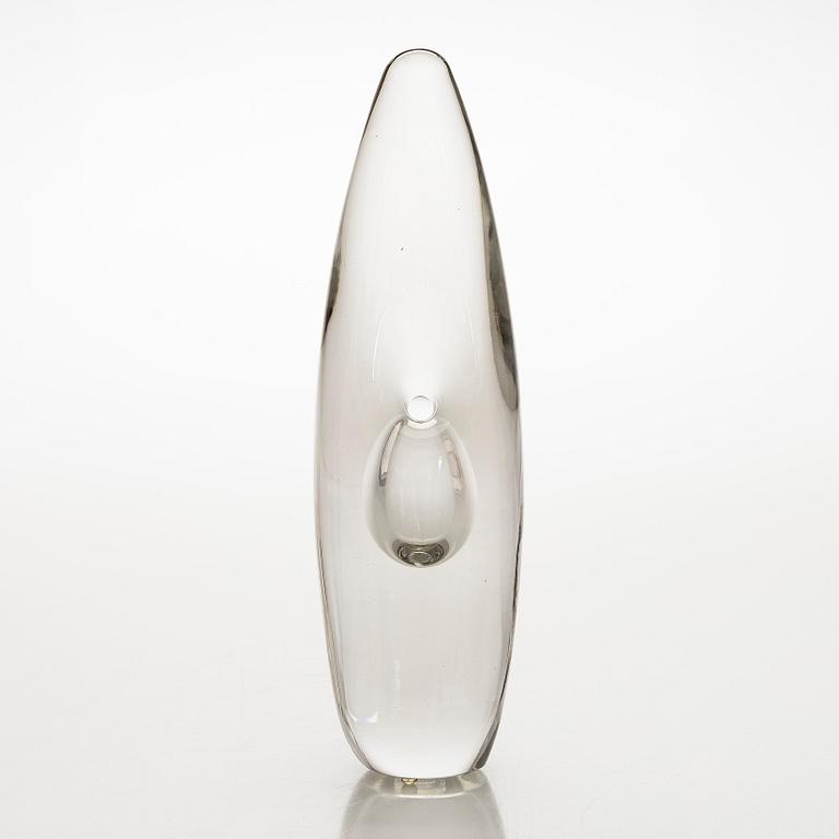 Timo Sarpaneva, skulptur, "Orkidé", signerad Timo Sarpaneva Iittala -58.