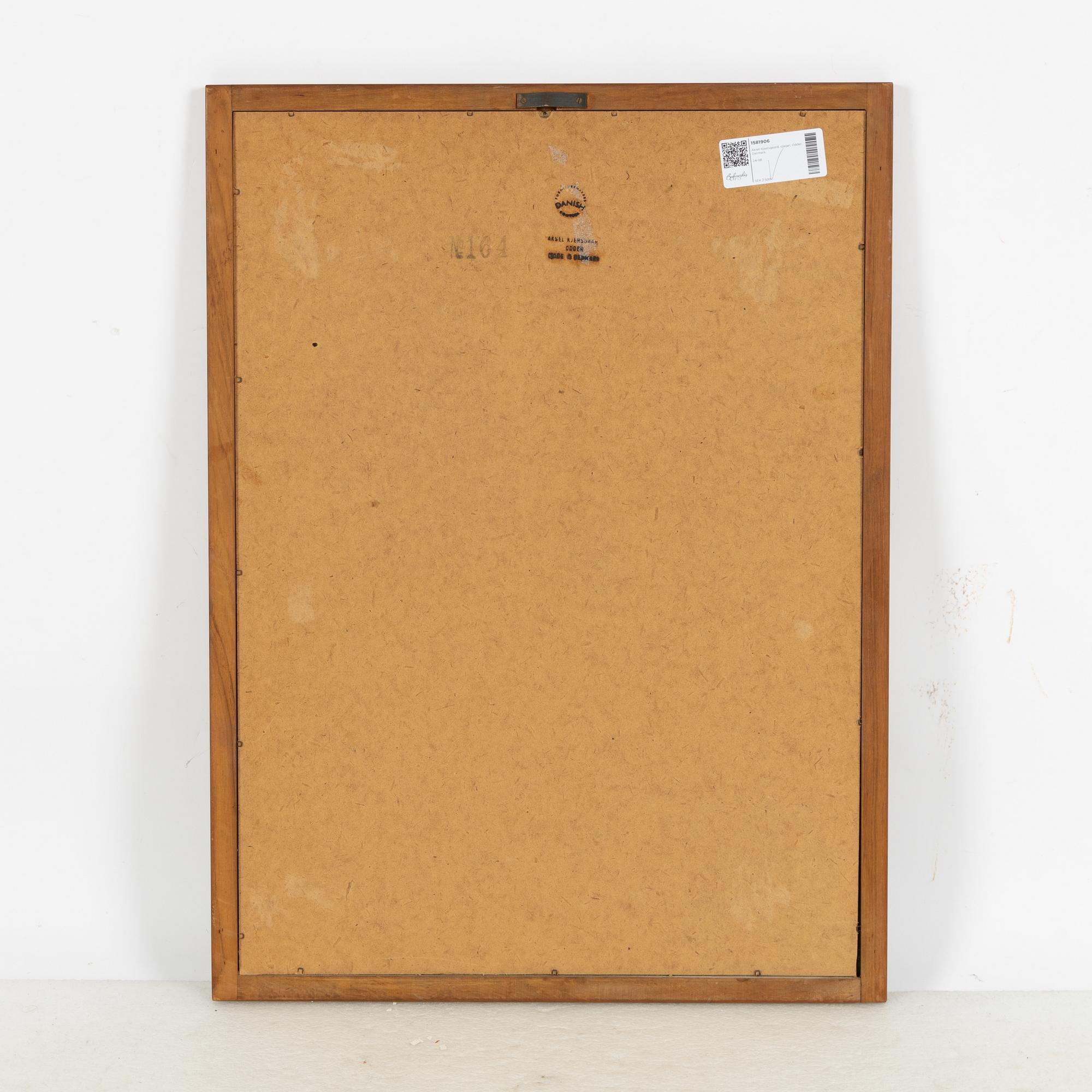 Aksel Kjersgaard, spegel, modell 164, Odder, Danmark, 1960-tal.