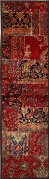 GALLERIMATTA, orient, patchwork. 300 x 80 cm.