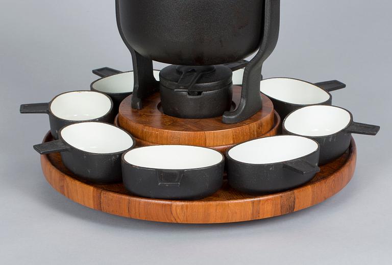 FONDUESET, Digsmed, Danmark, 1900-talets andra hälft.